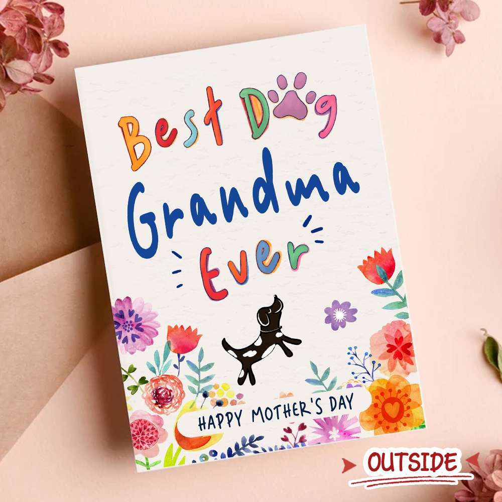 At Least You Don&#39;t Have Ugly Granddogs Folded Greeting Card