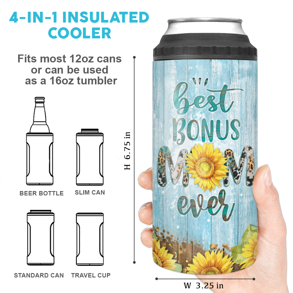 Personalized Can Cooler Gift - Baseball Mom Tumbler - My Favorite Play -  Unifury