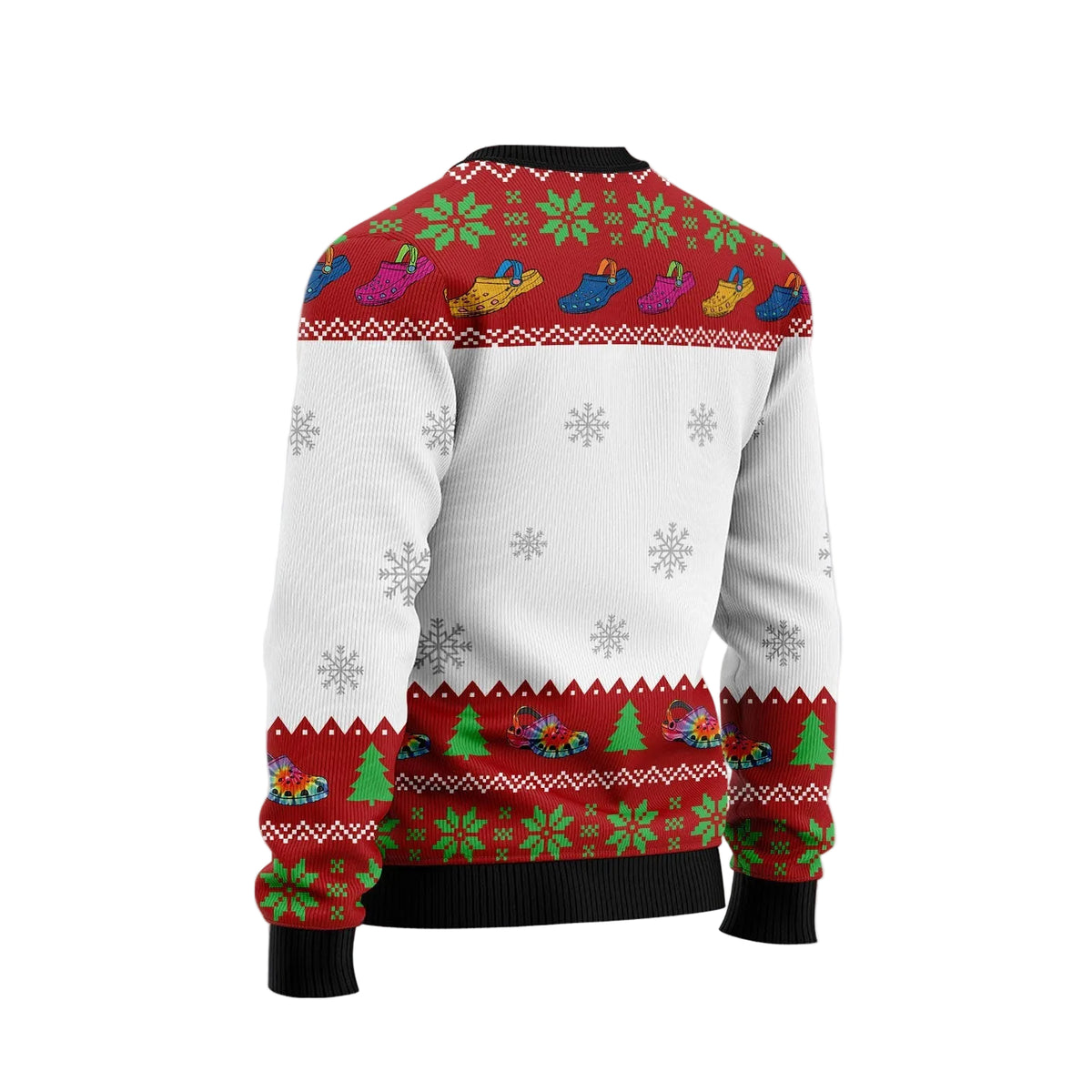 Crocin Around the Christmas Tree Ugly Christmas Sweater, Funny Crocodile Christmas Tree Pun, Holiday Sweater for Adults