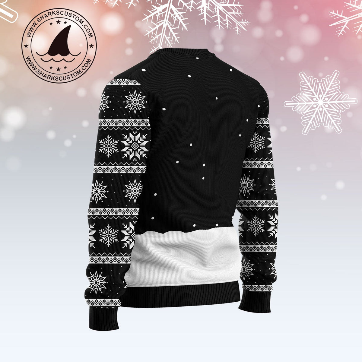 La-La-La Flossing Santa Claus Ugly Christmas Sweater | Matching Family Party Outfit | Unisex Seasonal Gift Idea