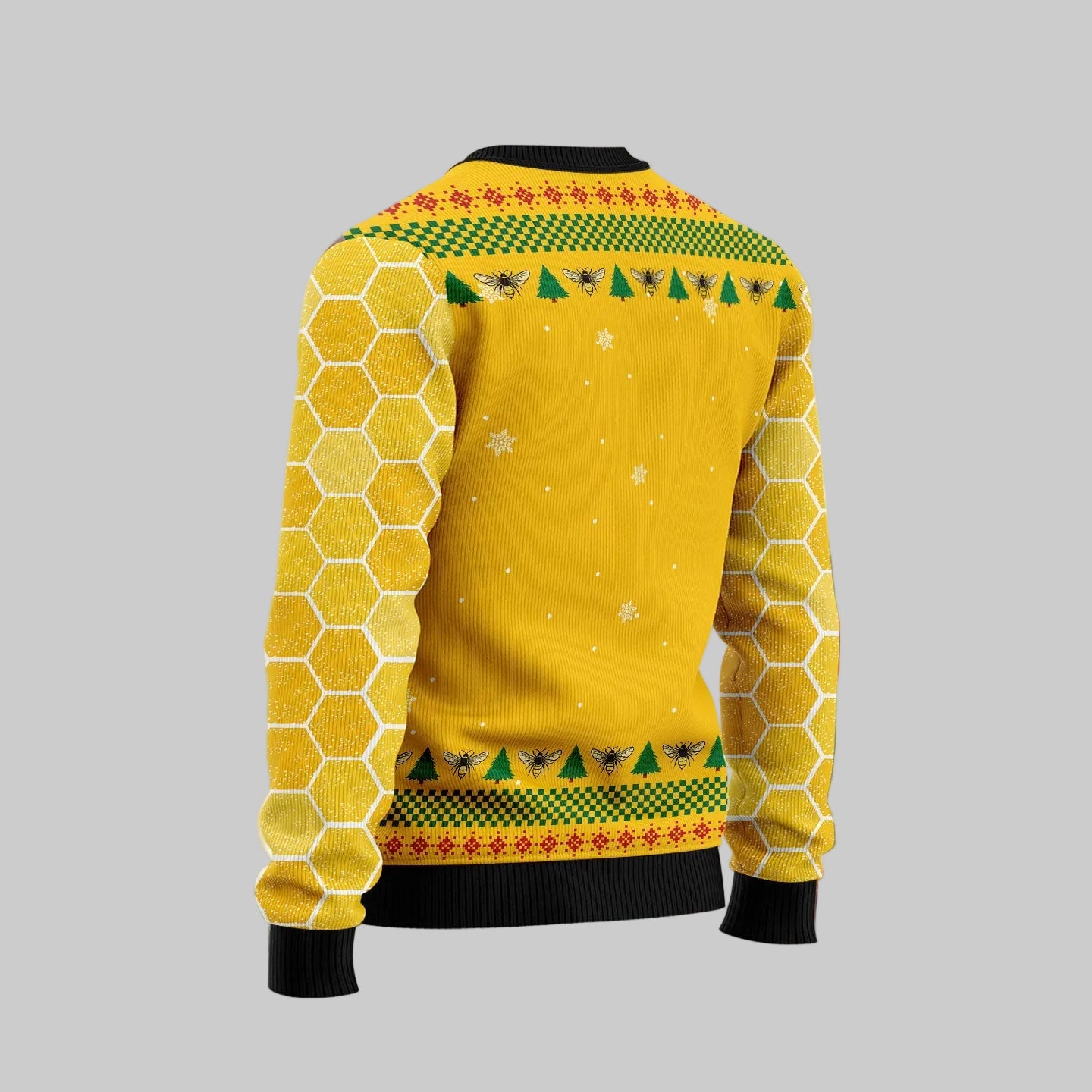 Oh Christmas Bee Ugly Christmas Sweater, Bee Christmas Sweater, Beekeeper Holiday Gift for Men and Women