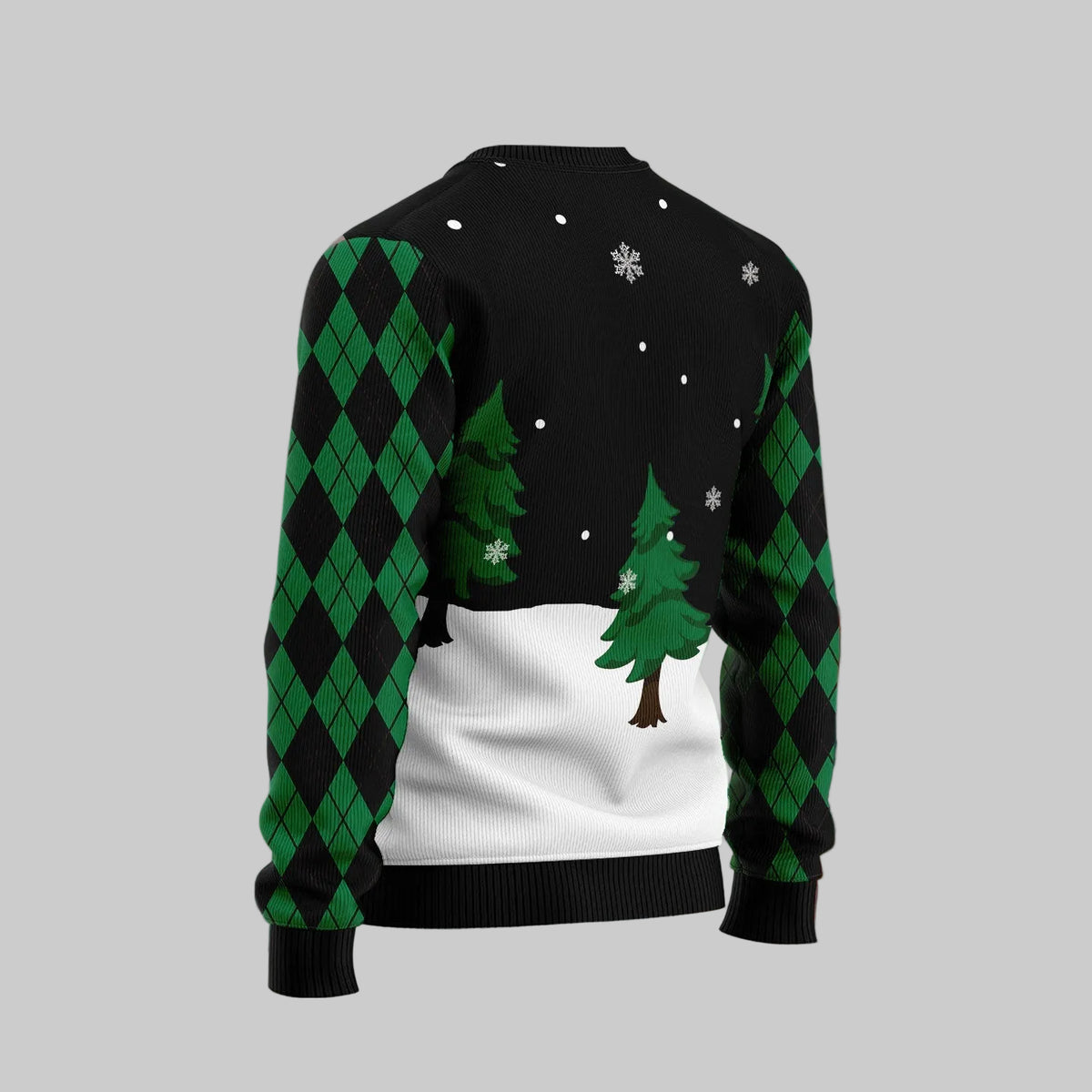 When I Think Of You I Touch My Elf Ugly Christmas Sweater for Men Women, Funny Holiday Party Outfit, Festive Xmas Gift