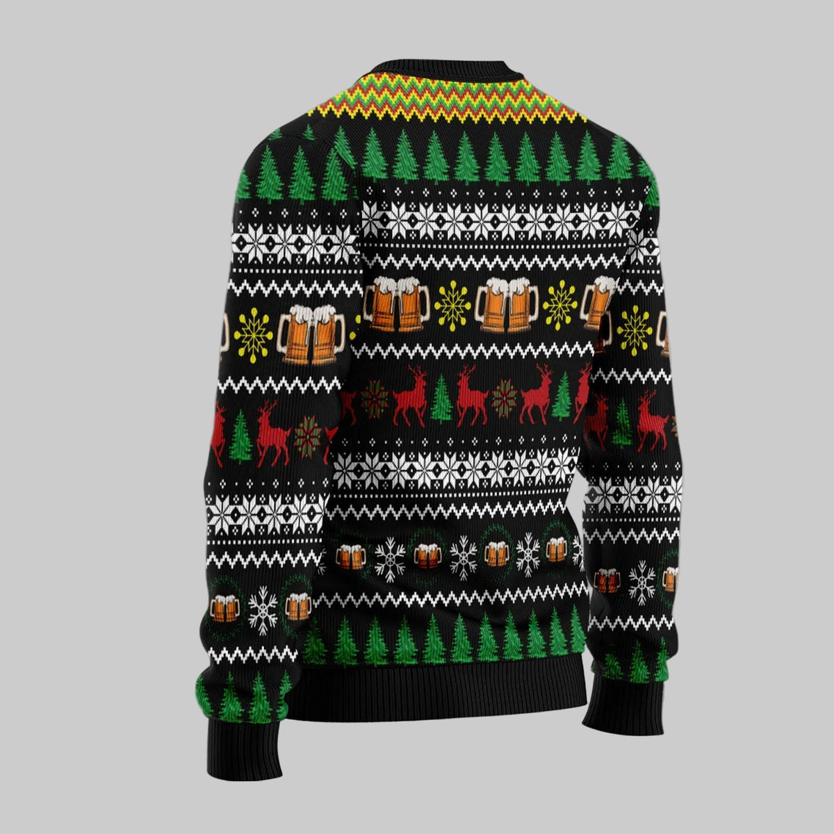 Amazing Beer Ugly Christmas Sweater for Men and Women, Funny Holiday Party Outfit, Festive Christmas Gift