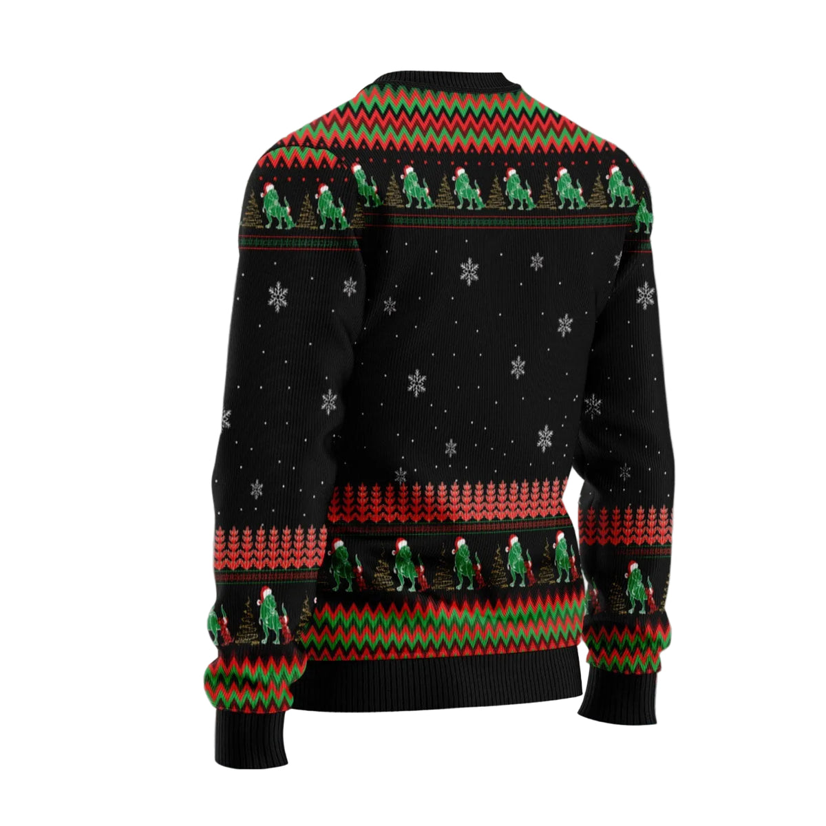 Grandmasaurus Ugly Christmas Sweater, Dinosaur Grandma Holiday Outfit for Men and Women, Funny Xmas Party Gift