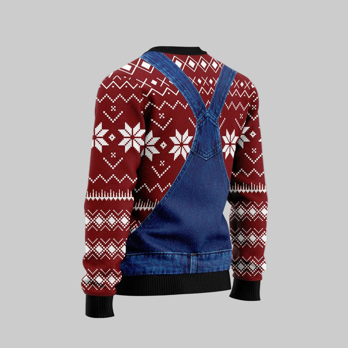 Chicken Lover Christmas Sweater - Funny Ugly Christmas Sweater for Men and Women, Unisex Holiday Party Outfit