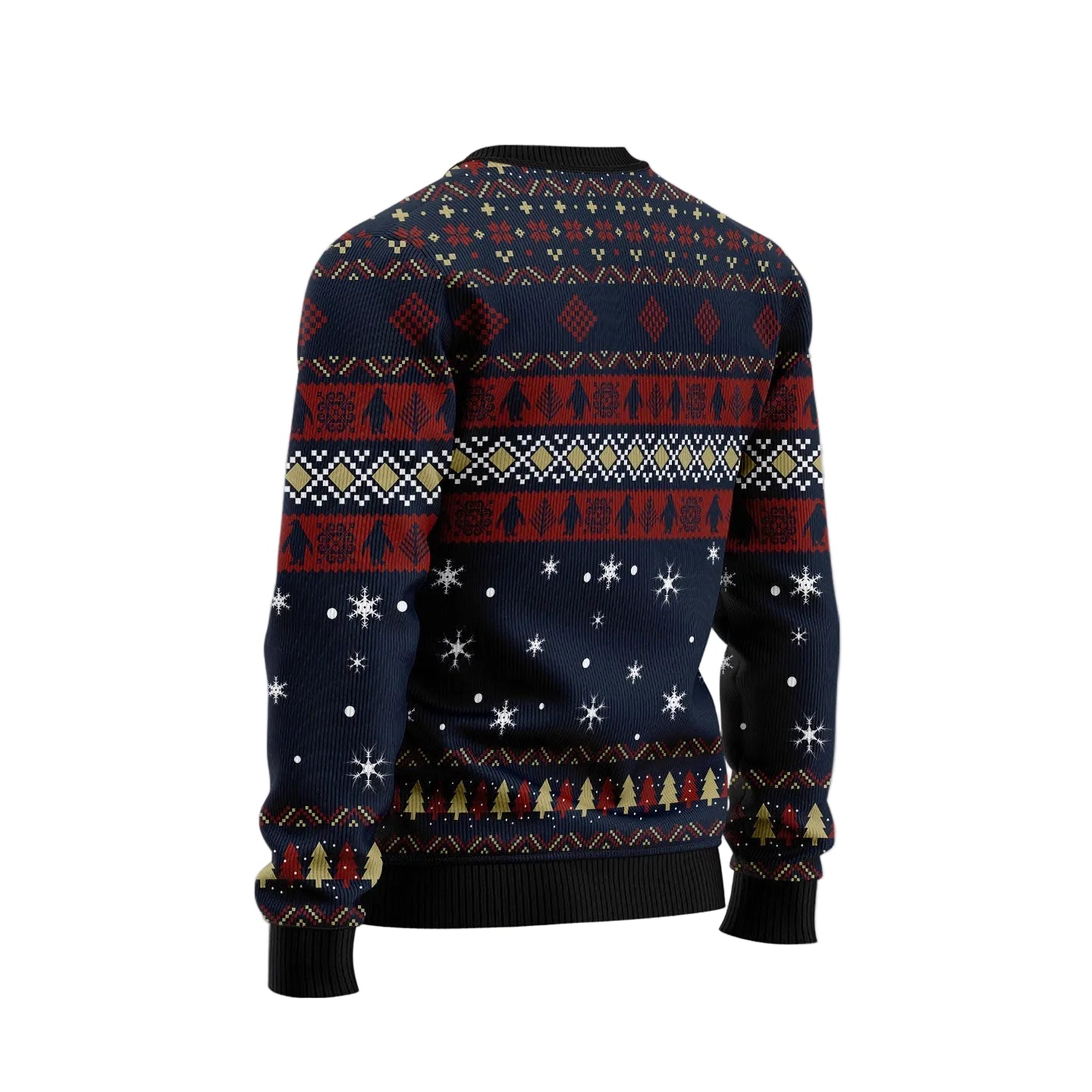 Penguin Size Ugly Christmas Sweater, I'm Not Short Funny Holiday Party Outfit for Men and Women, Penguin Lover Gift