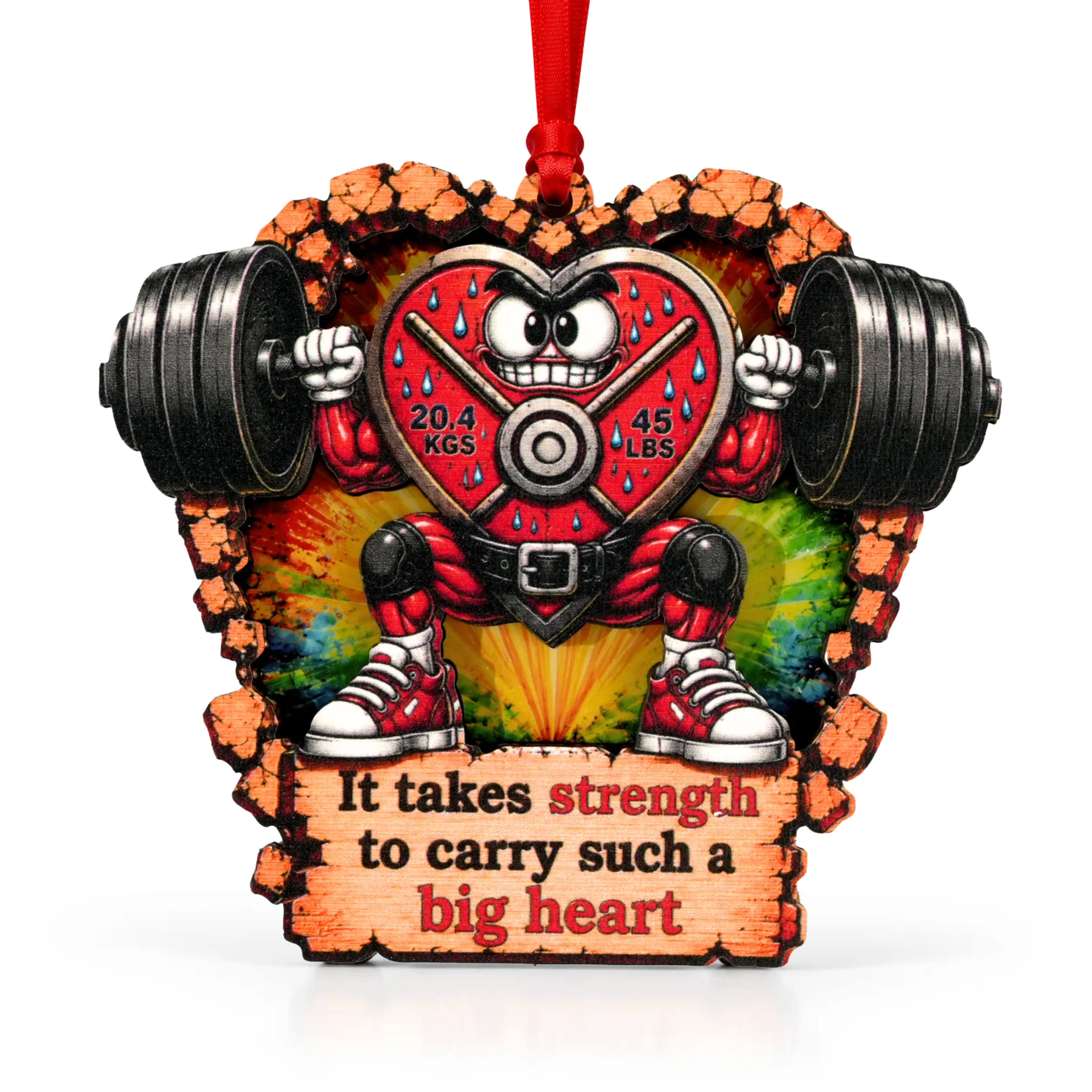Weight Lifting Christmas Ornament 2026, Weight Lifting Ornaments for Christmas Tree, Fitness Gym Rats Gifts