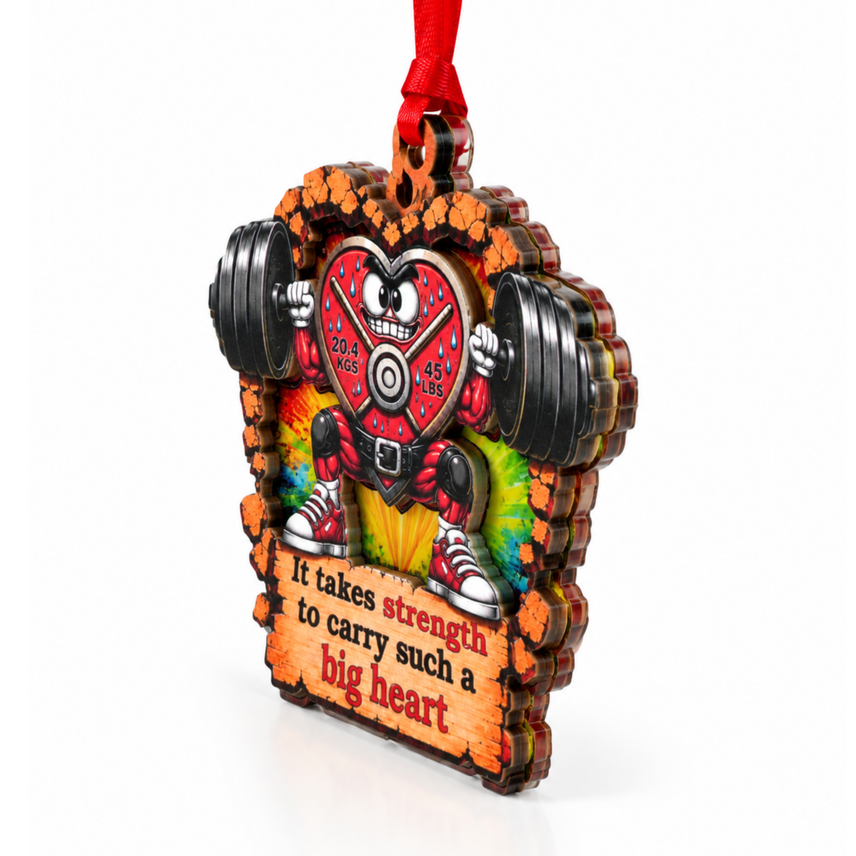 Weight Lifting Christmas Ornament 2026, Weight Lifting Ornaments for Christmas Tree, Fitness Gym Rats Gifts