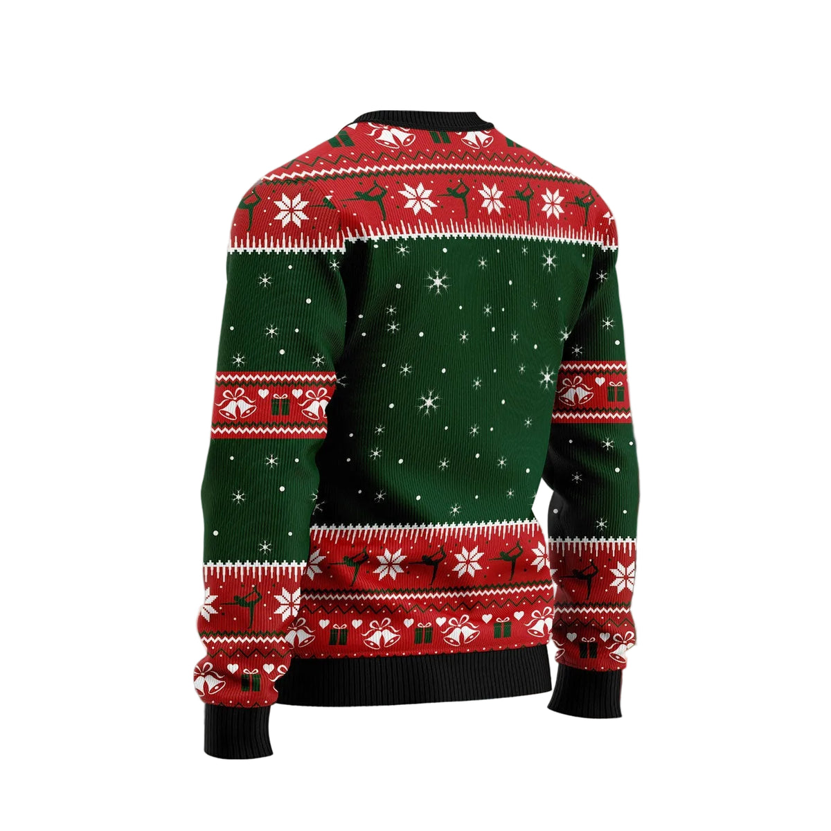 Time Plan for Christmas Yoga Ugly Christmas Sweater, Holiday Party Pullover for Men and Women, Gift for Yoga Enthusiasts