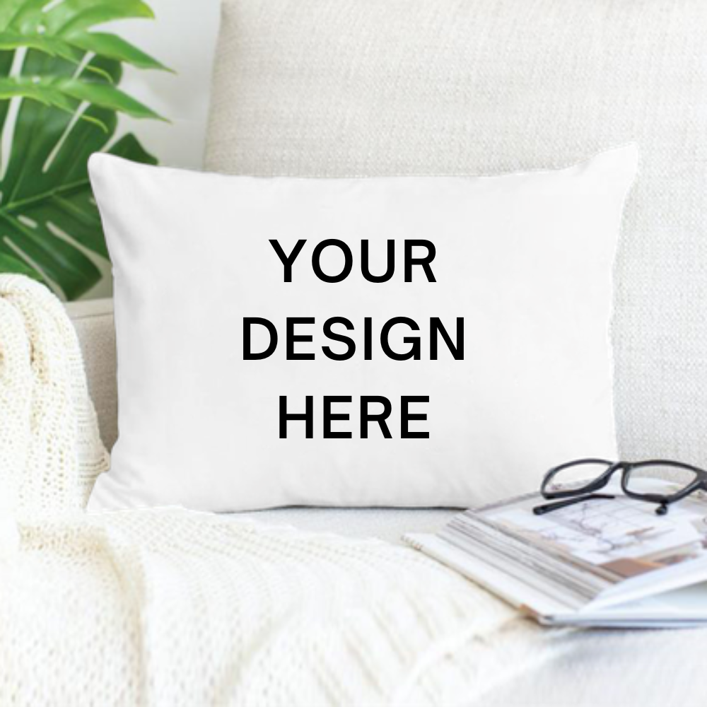 Your Design Here Pillow With Your Personal Custom Design