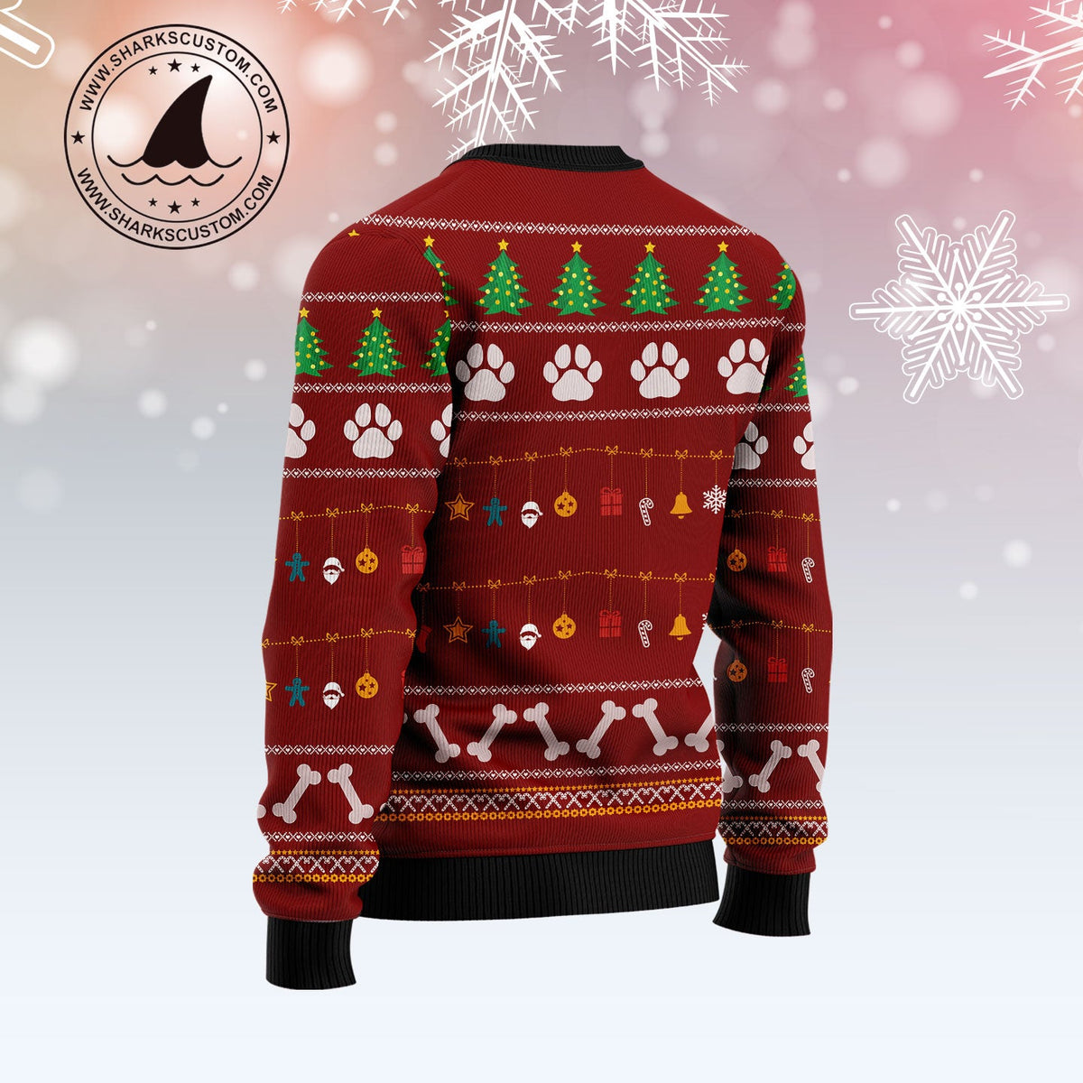 Rottweiler Best Dog Mom Ever Ugly Christmas Sweater | Unisex Holiday Party Outfit | Gift for Him, Her & Friends