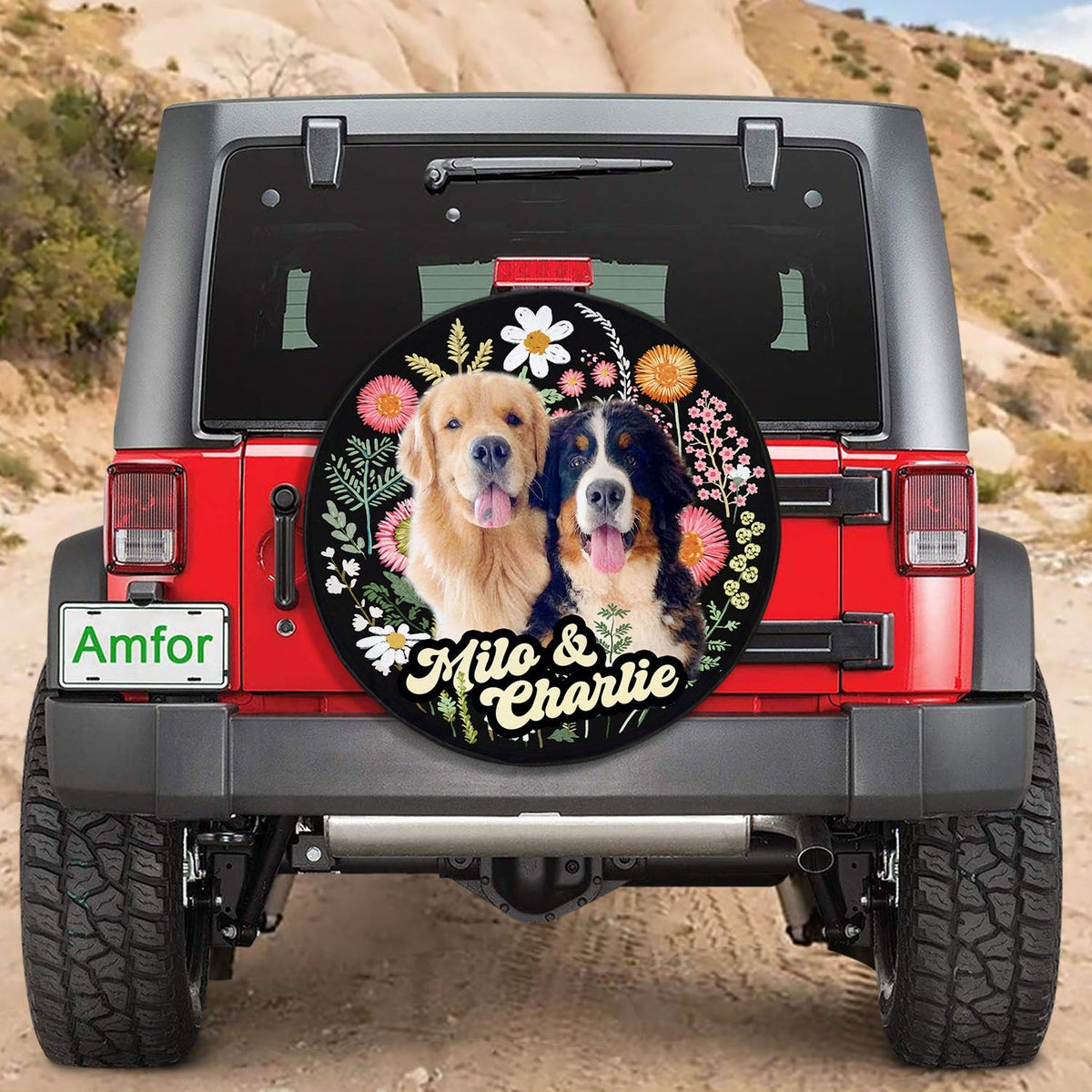 Custom Photo Spare Tire Cover