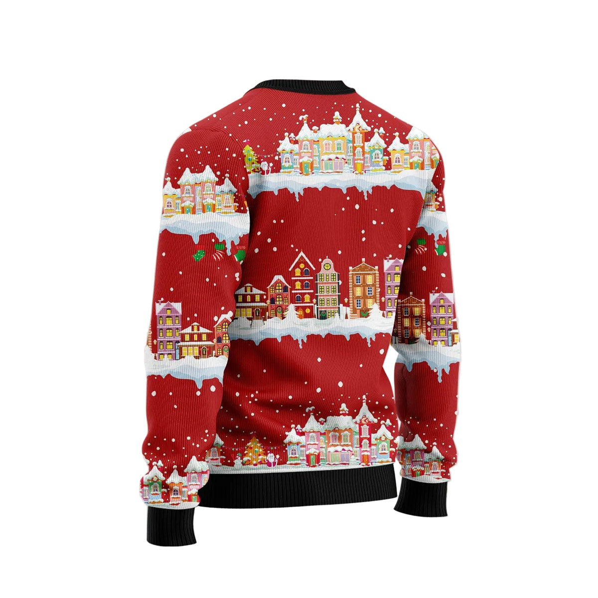 Cat Christmas Sleigh Ugly Christmas Sweater, Cat Lover Christmas Christmas Outfit for Parties and Family Photos
