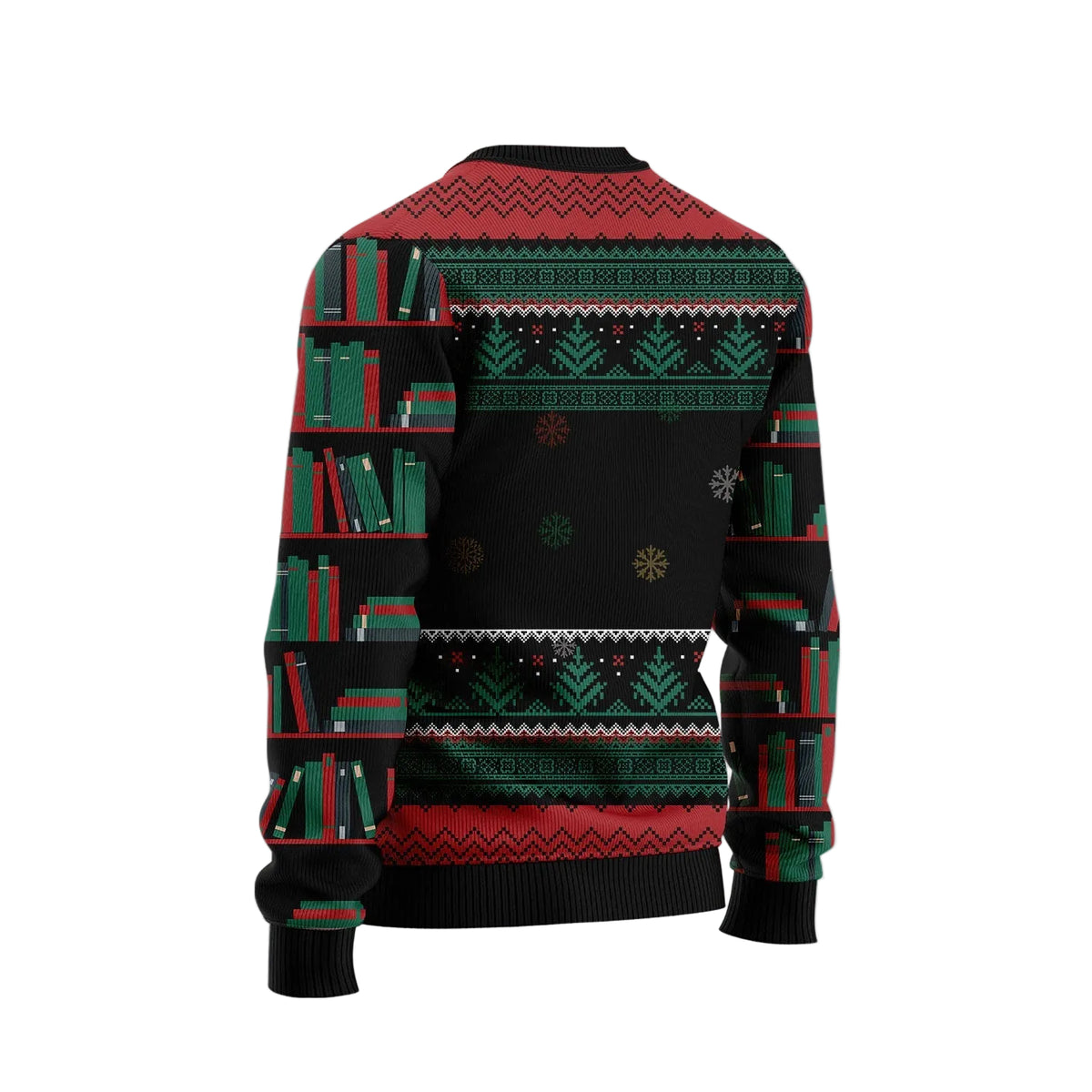 Book Free Library Ugly Christmas Sweater | Fun Holiday Look for Men & Women | Festive Party Top for Book Lovers