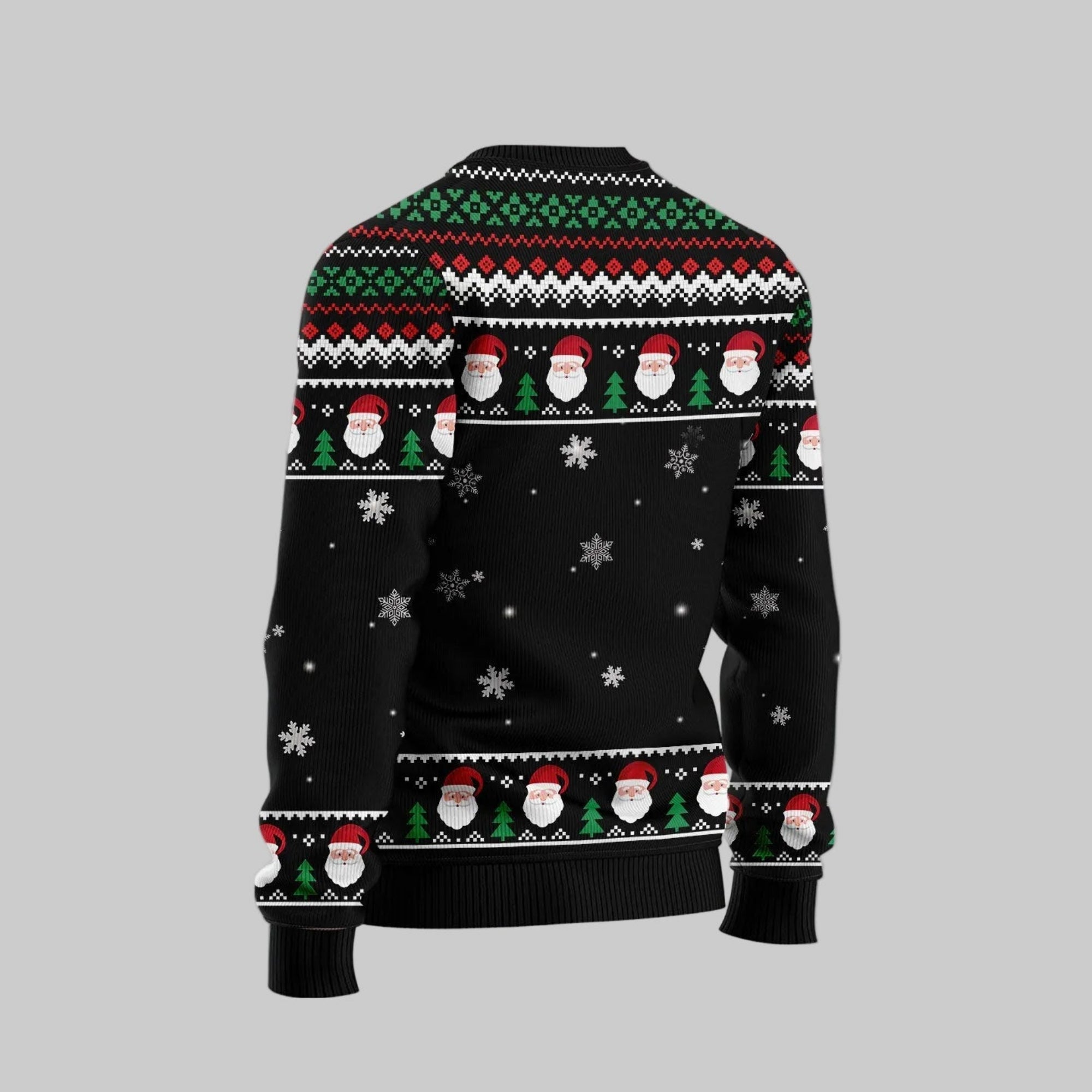 Hail Santa Ugly Christmas Sweater, Funny Santa Christmas Sweater, Alternative Holiday Gift for Men and Women