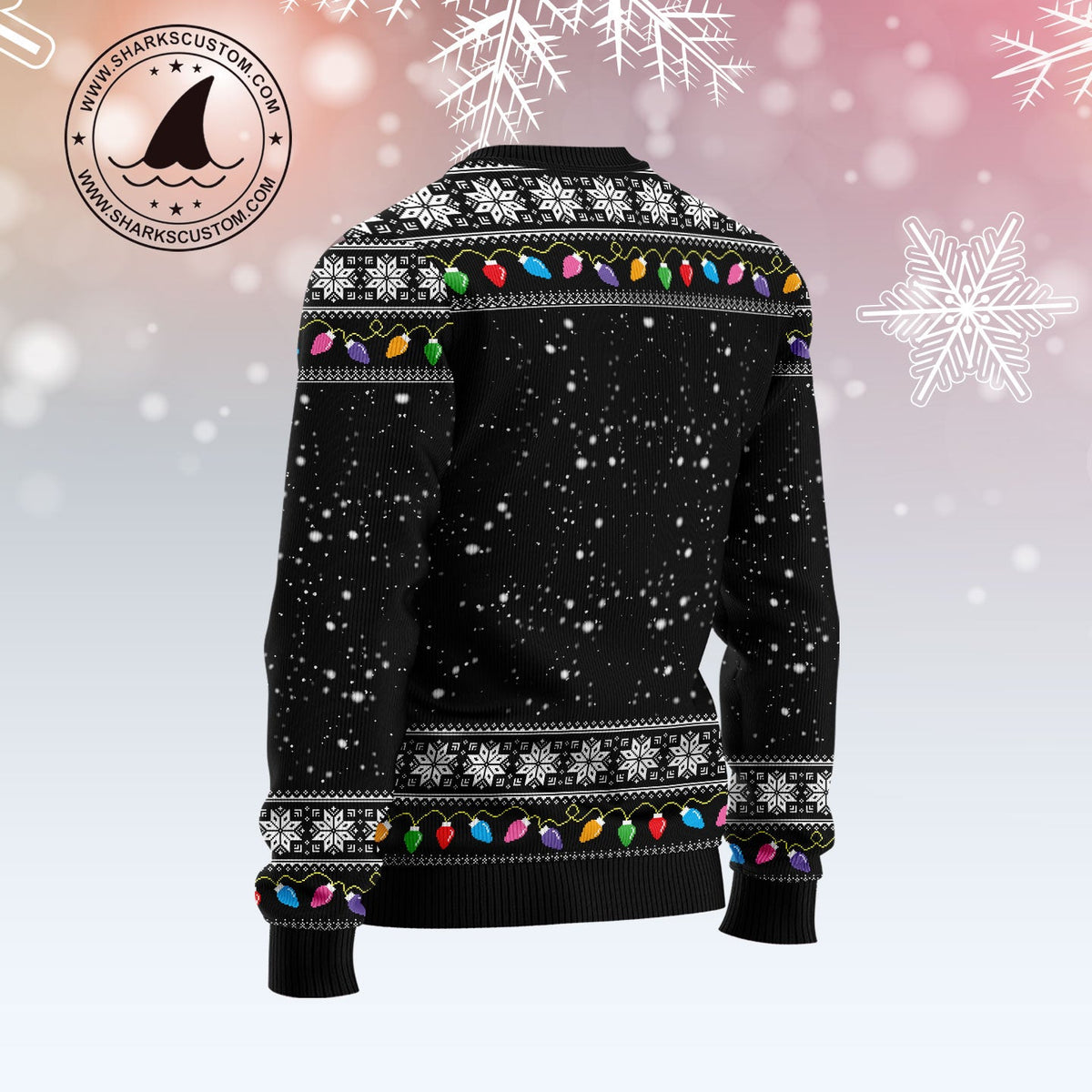 Pug Show Up Ugly Christmas Sweater | Holiday Party Wear for Men & Women | Plus Size Party Outfit for Pug Lovers