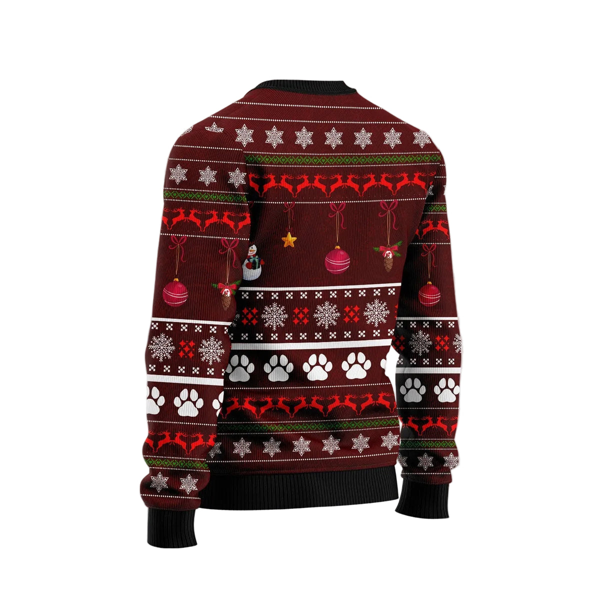 Bulldog Santa's Favorite Ho Ugly Christmas Sweater, Funny Bulldog Santa Holiday Print, Seasonal Gift for Bulldog Owners