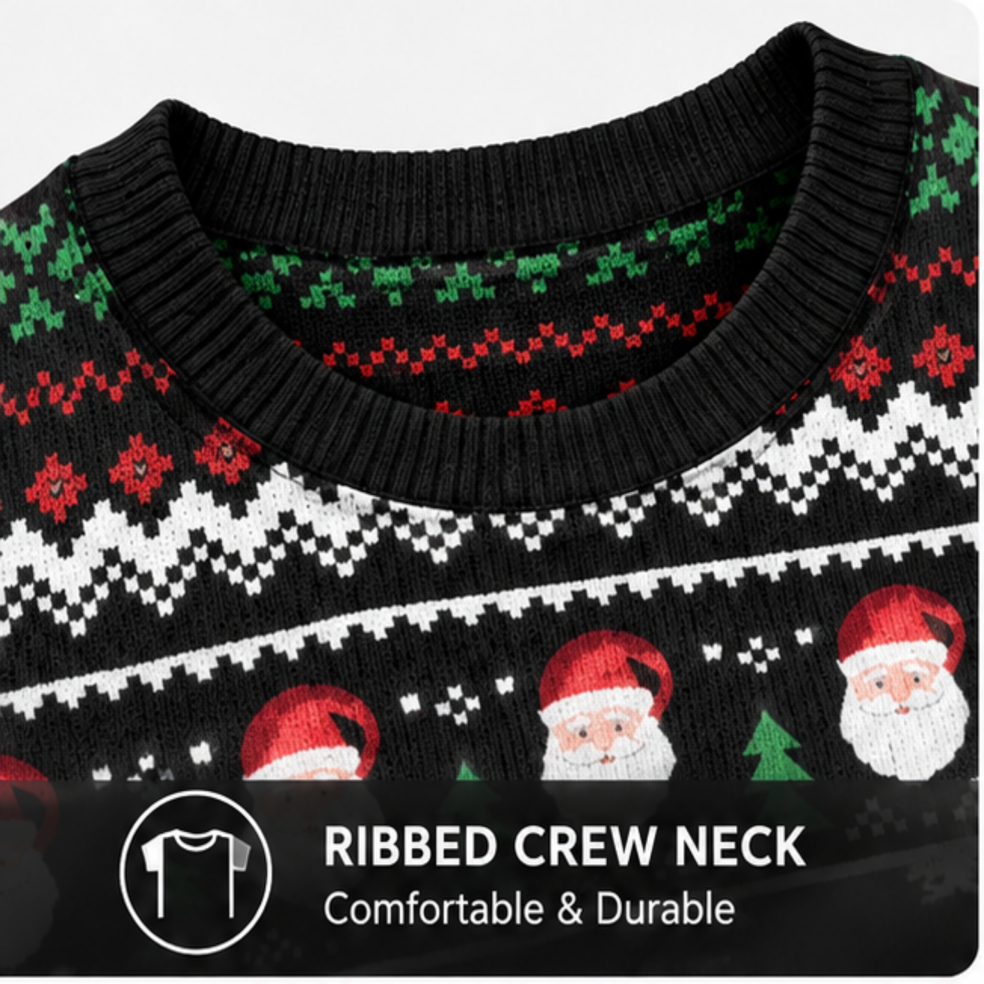 Hail Santa Ugly Christmas Sweater, Funny Santa Christmas Sweater, Alternative Holiday Gift for Men and Women