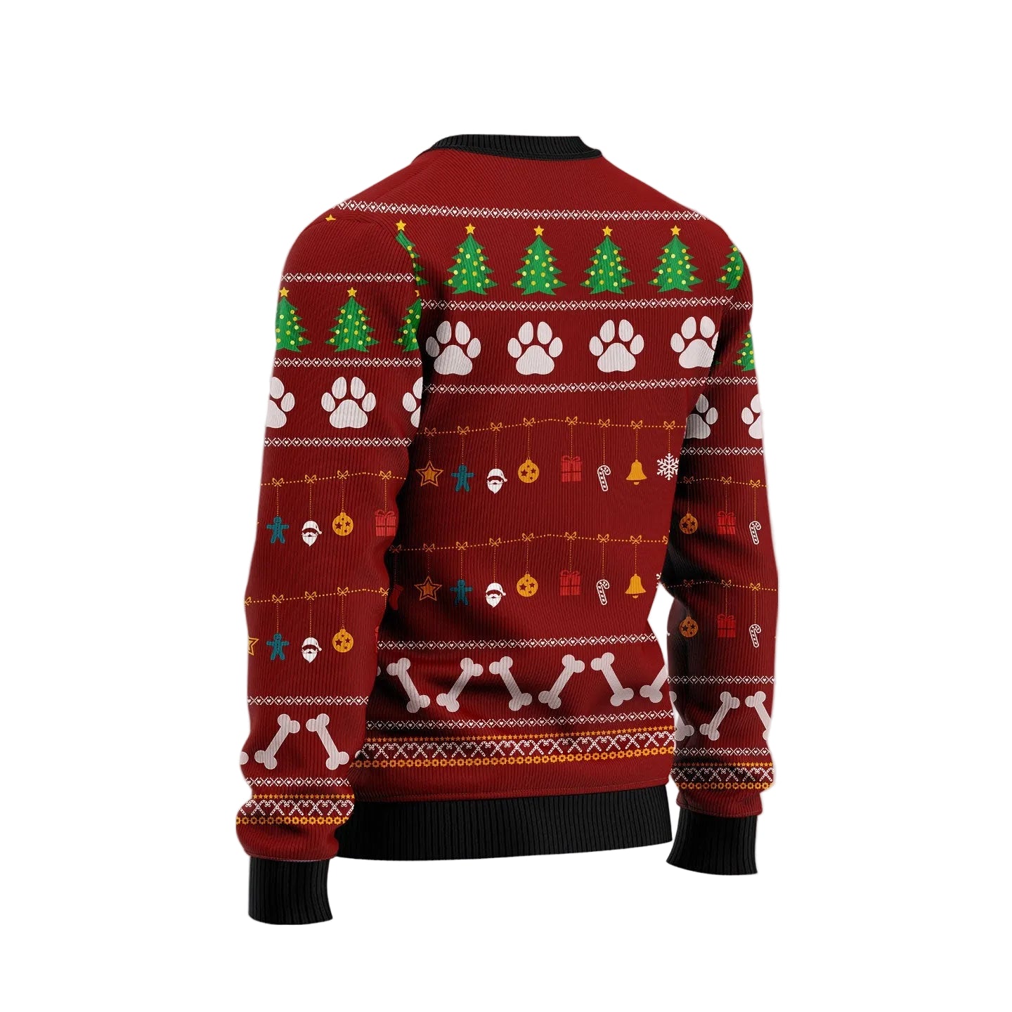 Vizsla Best Dog Mom Ever Ugly Christmas Sweater, Dog Lover Holiday Party Outfit and Christmas Gift for Vizsla Moms