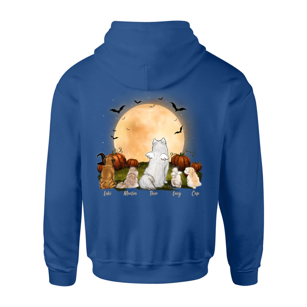 royal halloween hoodie gift for dog and cat lovers