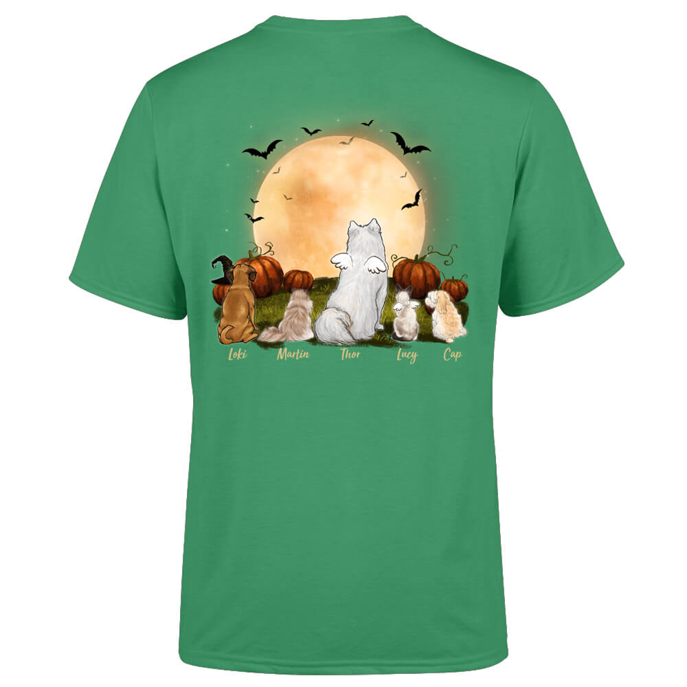 kelly halloween t shirt gift for dog and cat lovers