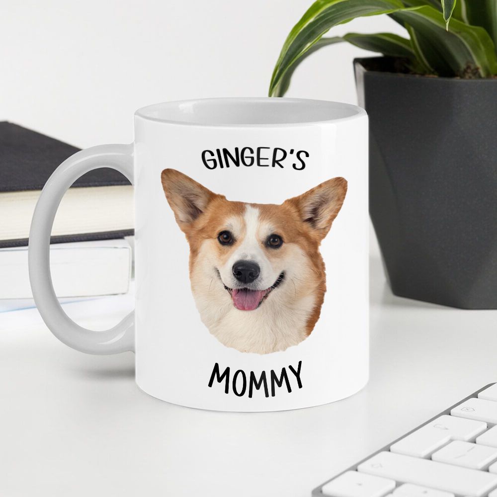 Personalized Dog Face Mug With Custom Funny Saying | Unifury - Unifury