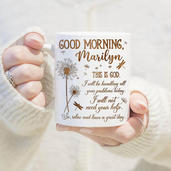 Created with A Purpose Personalized Christian Mugs for Mom Grandma Aunt Sister Wife Friends Coworkers 11oz Unifury