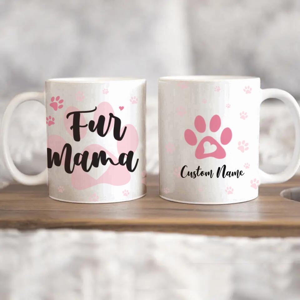 Dog Mom And Fur Babies - Personalized Tumbler Cup - Birthday Gift For Dog  Lovers, Dog Mom