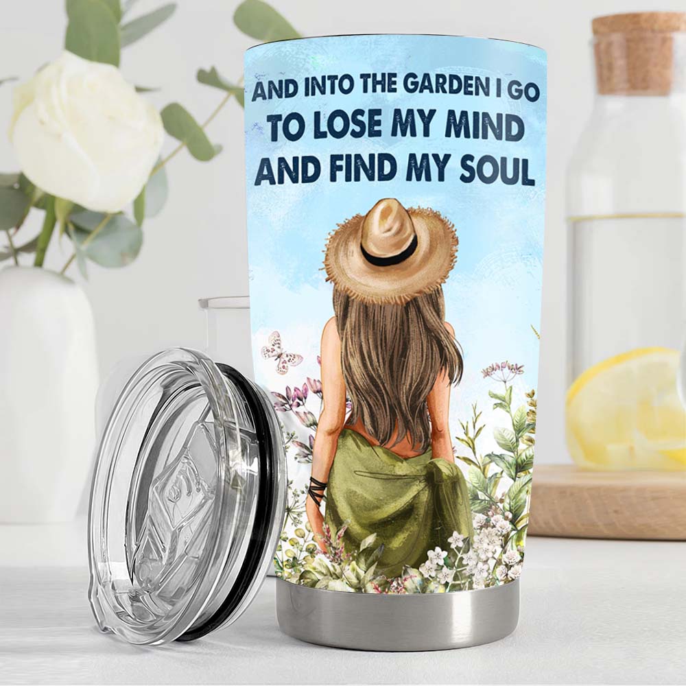 Personalized Fat Tumbler - Gardener gifts