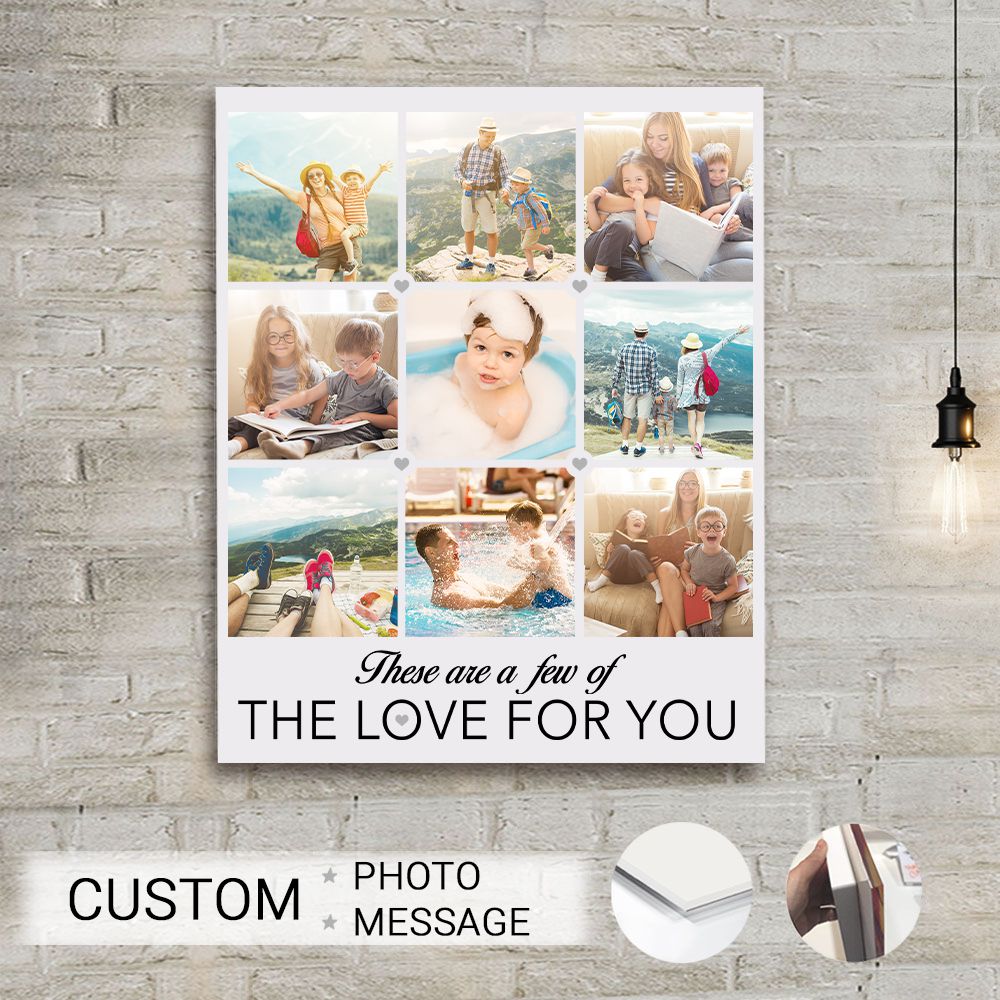 Personalized acrylic print gifts - CUSTOM PHOTO - These are a few of my favorite things