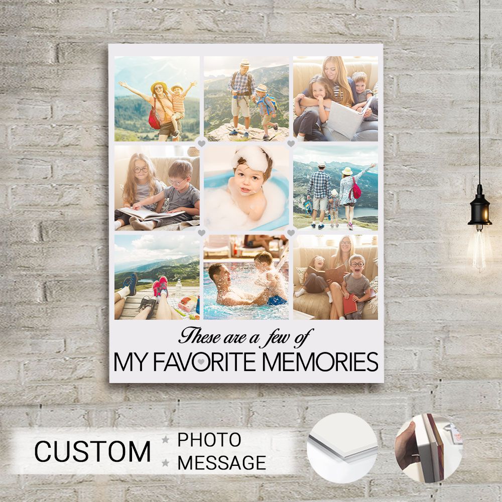 Personalized acrylic print gifts - CUSTOM PHOTO - These are a few of my favorite things