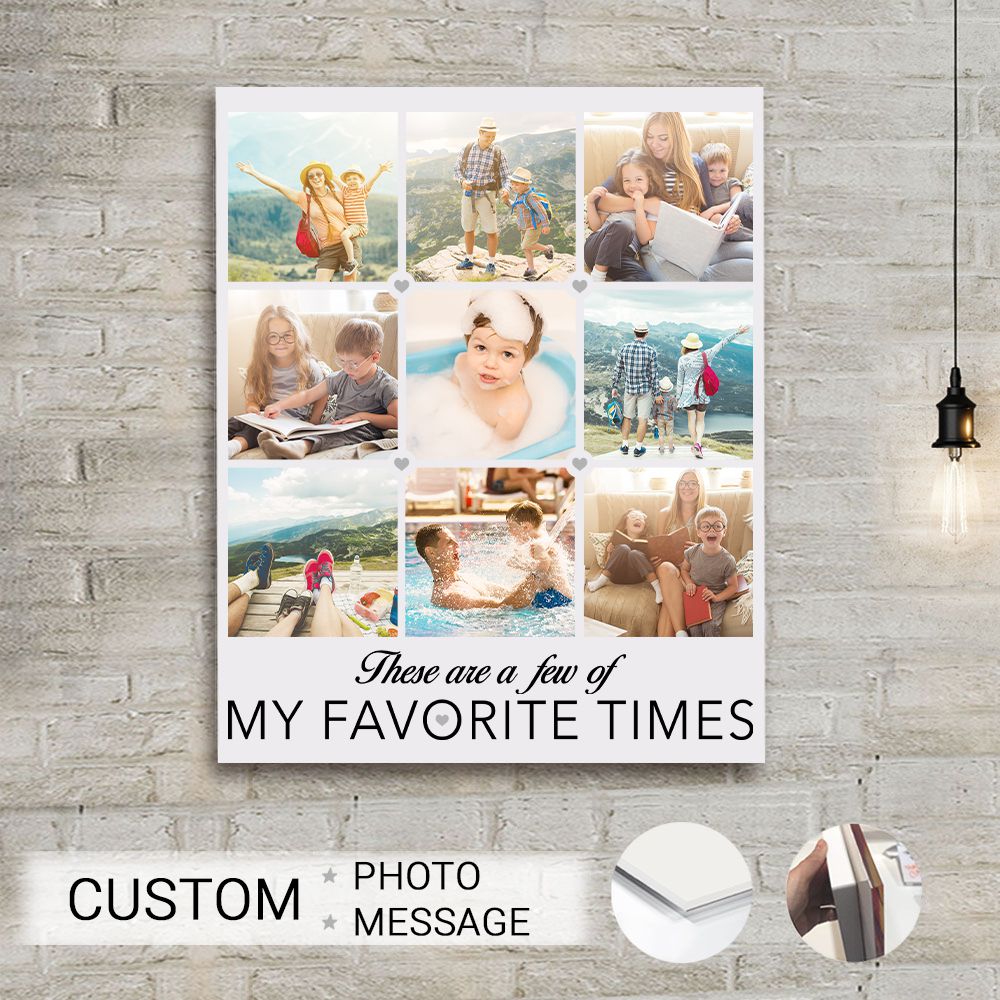 Personalized acrylic print gifts - CUSTOM PHOTO - These are a few of my favorite things