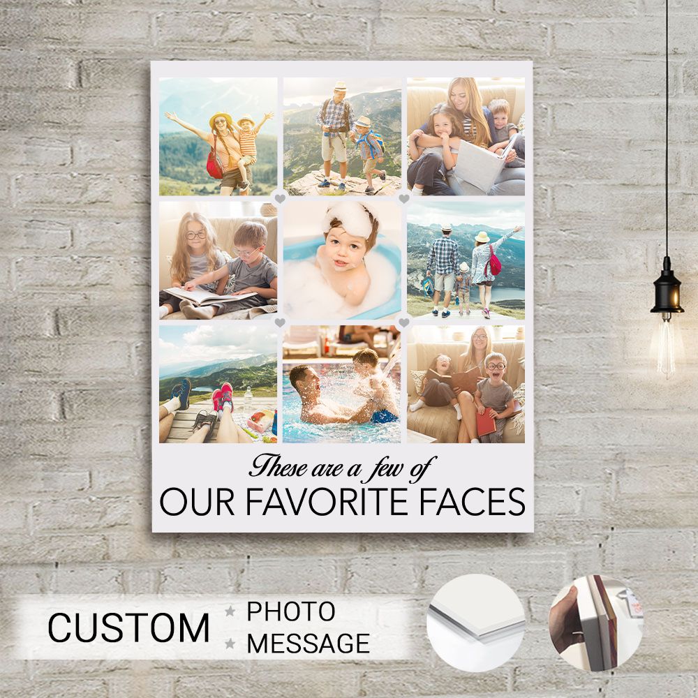 Personalized acrylic print gifts - CUSTOM PHOTO - These are a few of my favorite things