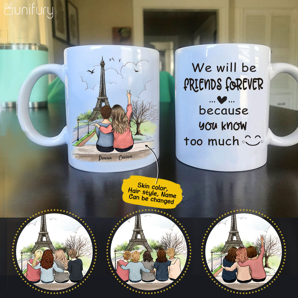 Personalized Best Friend Coffee Mug - meaningful quote 5