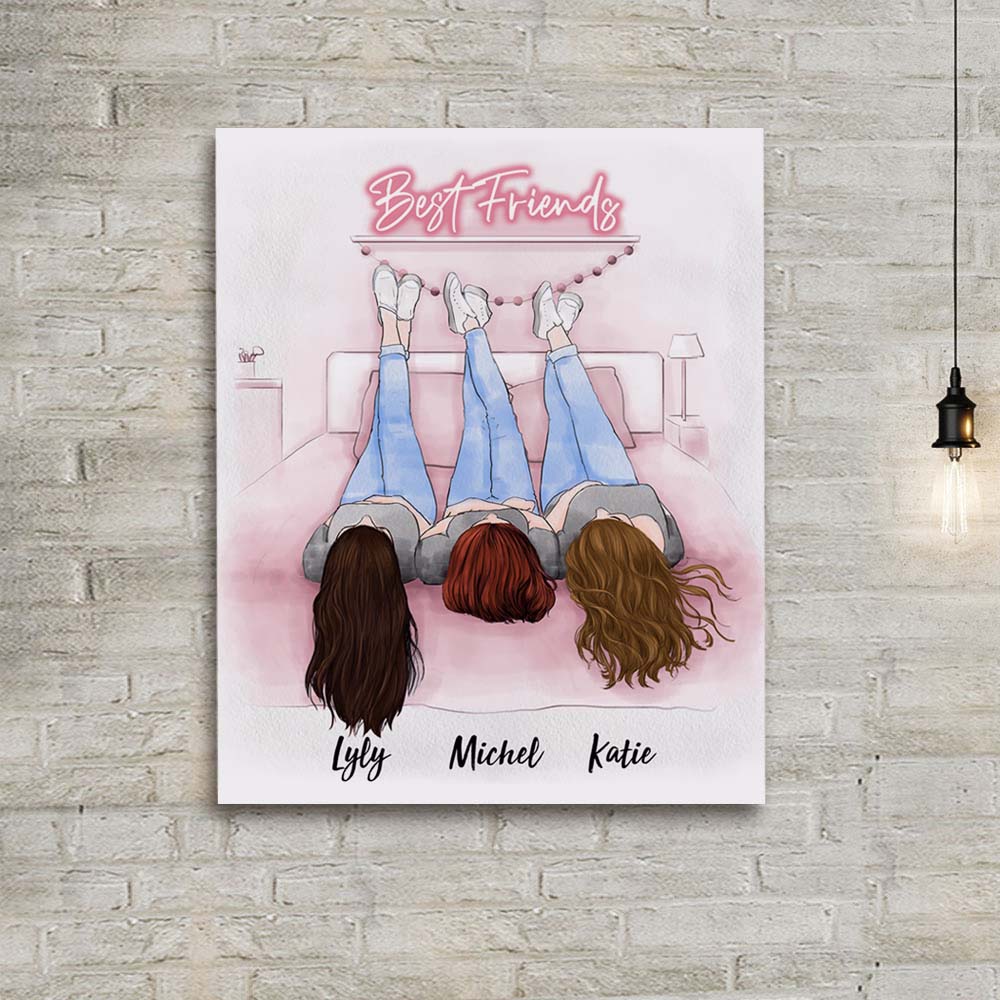Best Friend Gifts Acrylic Plaque Personalized - Best Custom