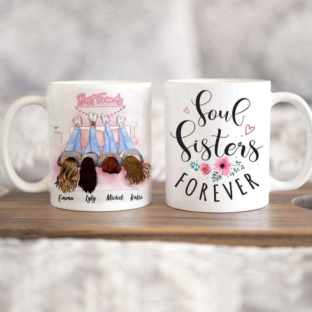 Personalized coffee mug birthday gifts for best friends - BFF