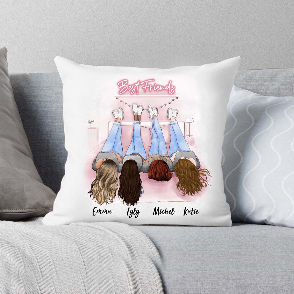 Personalized pillow birthday gifts for best friends - BFF