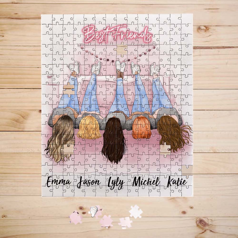 Personalized puzzle birthday gifts for best friends - BFF