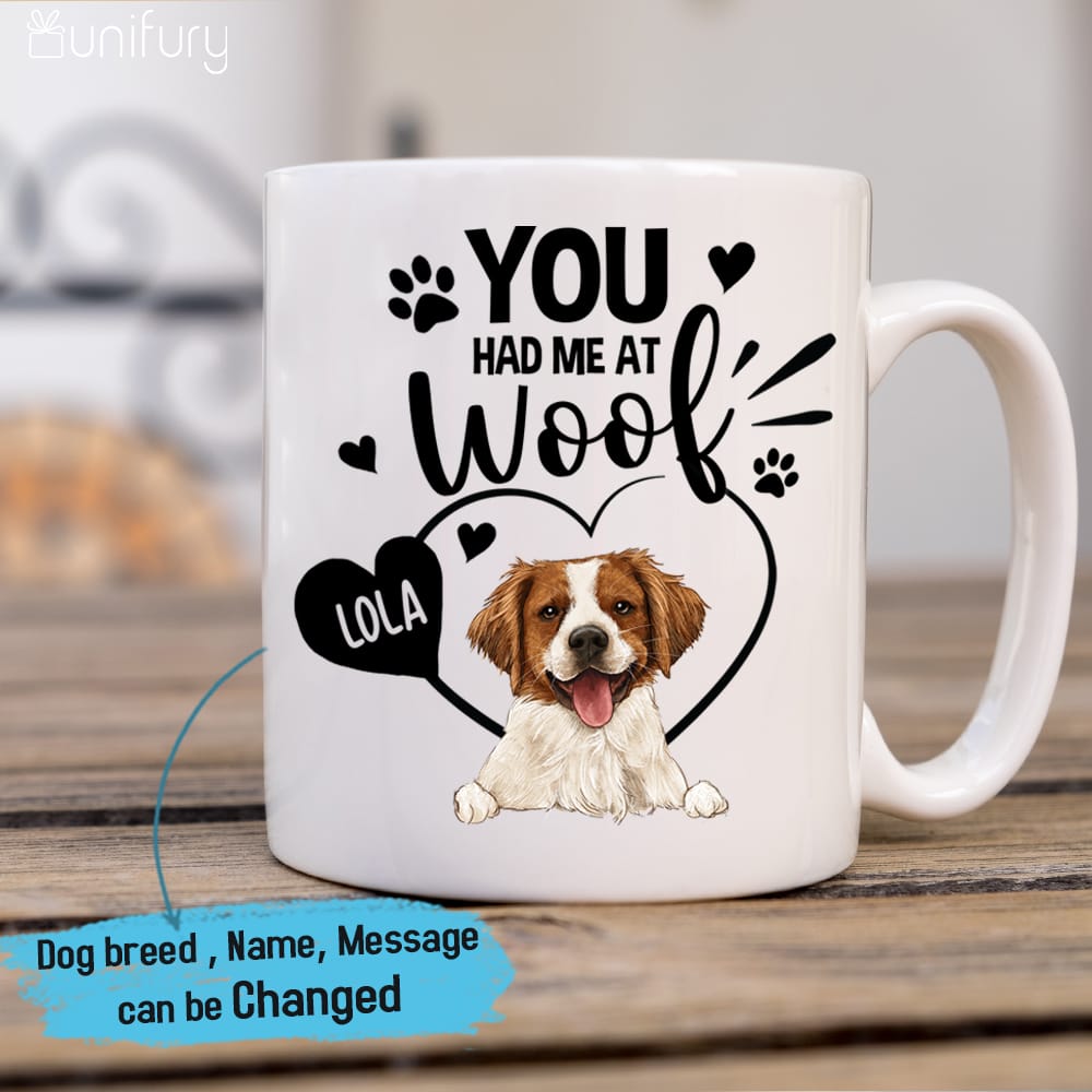 Personalized Dog Face Mug With Custom Funny Saying | Unifury - Unifury