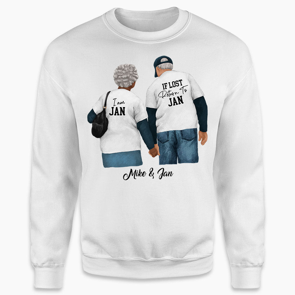 Personalized sweatshirt gifts for him for her - Couple Matching
