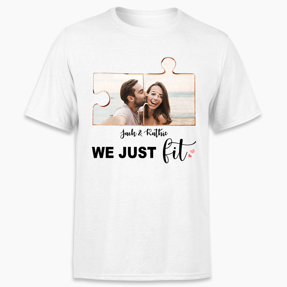 Personalized T-shirt gifts him her - Couple - Unifury