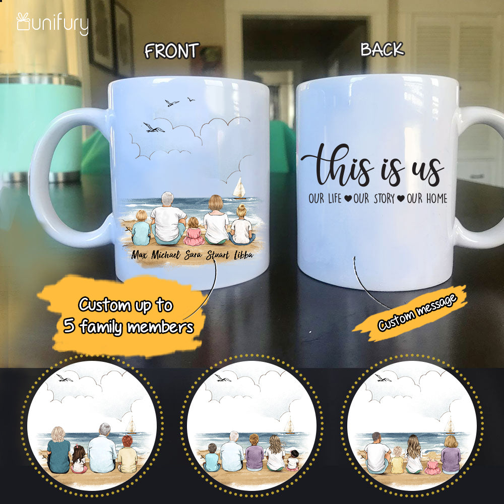 Custom Family Mugs - This is us