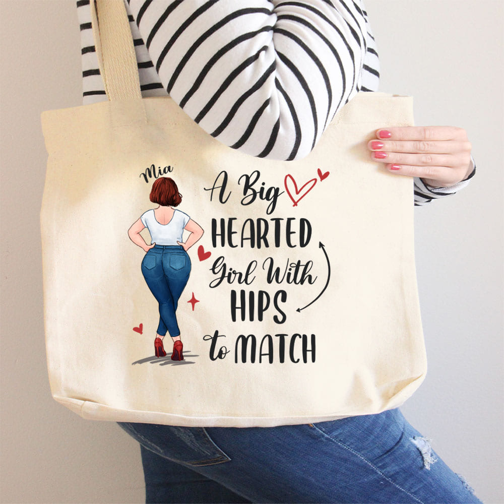 Large Canvas Tote, Personalised Bags