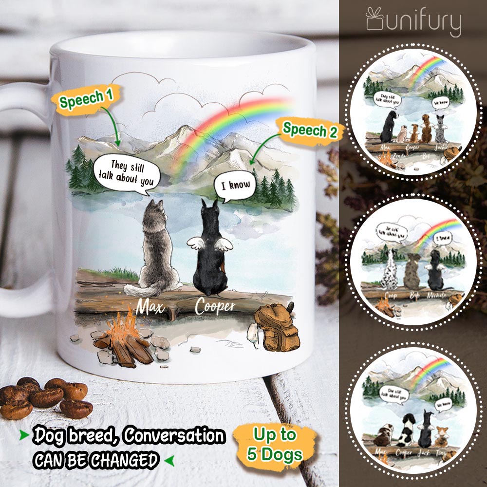 Dog sympathy gifts- They Still Talk About You