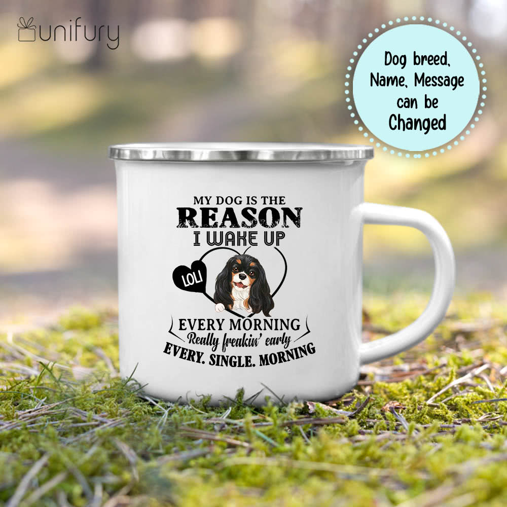 Personalized gifts for dog lovers campfire mug - Funny
