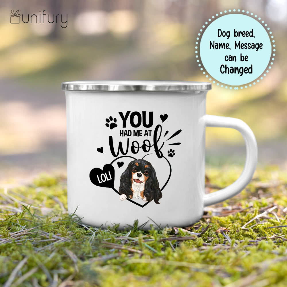 Personalized gifts for dog lovers campfire mug - Funny