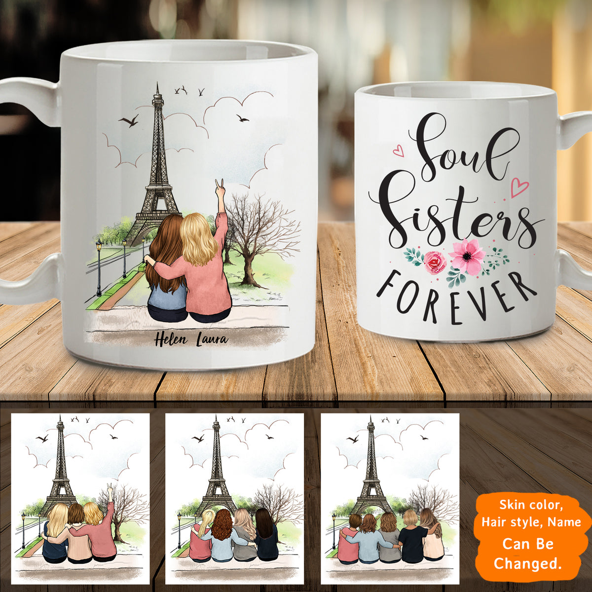 Personalized Best Friend Mug I Will Always Have You Besties Coffee Mugs  11oz 15oz Birthday Christmas Friendship Gifts For BFF Female Friends Soul  Sisters Bestie Forever Custom Name (Quote 1) 