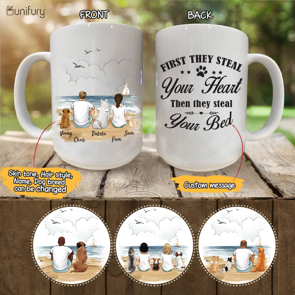 Personalized dog mug gifts for dog lovers