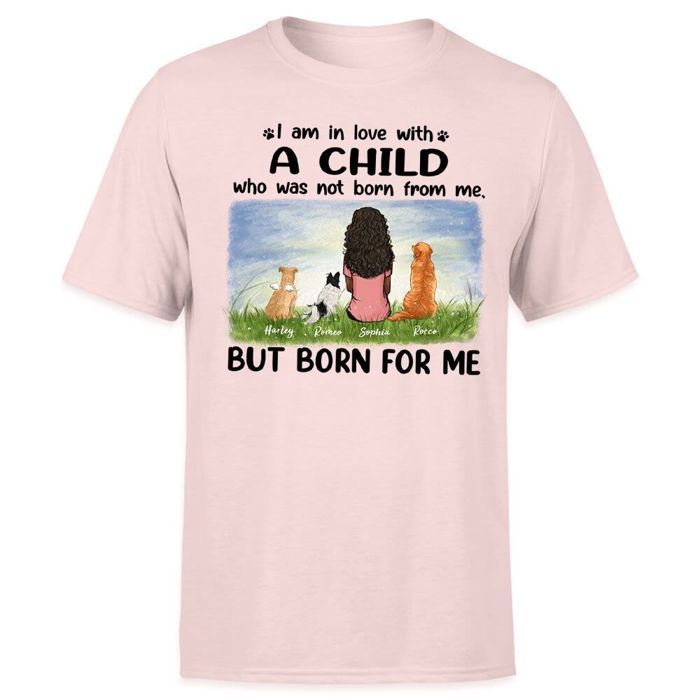 Pitbull Mom Shirt - Custom Tees Mia - Dog Mom Shirt L