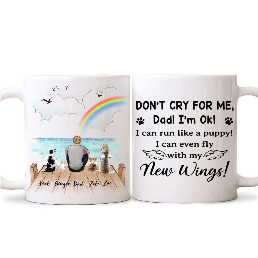 Personalized dog memorial gifts Coffee Mug - Don&#39;t Cry For Me